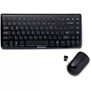Verbatim 97472 Mini Wireless Slim Keyboard and Mouse 