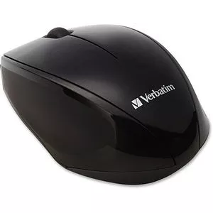 Verbatim 97992 Wireless Notebook Multi-Trac Blue LED Mouse - Black