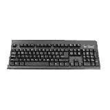 KeyTronic E06101P2 PS/2 Wired Black Keyboard