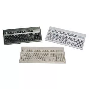 KeyTronic E03601P2 PS/2 Wired Black Keyboard