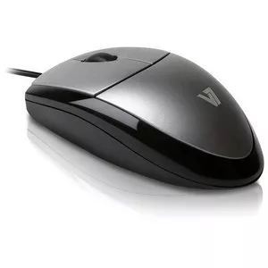 V7 MV3000010-5NC 3 Button USB Wired Optical Mouse